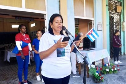 A Fidel se le recuerda en cada centro