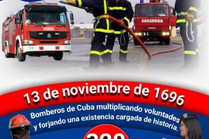Congratula el movimiento sindical a los bomberos cubanos