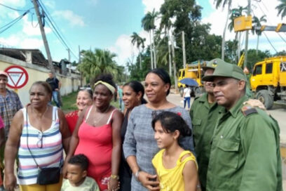 Constata viceprimera ministra recuperación en comunidades de La Lisa y Boyeros