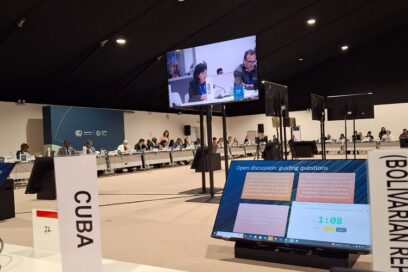 Política unilateral estadounidense principal obstáculo para el desarrollo sostenible
