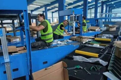 Avanza montaje de planta automatizada para el procesamiento de envíos internacionales