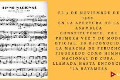 Inicio de la historia de una marcha guerrera