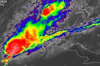 Lluvias y tormentas eléctricas en el occidente