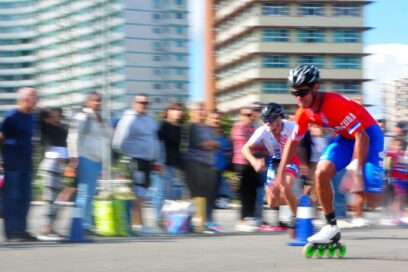Velocidad sobre patines (Fotorreportaje)