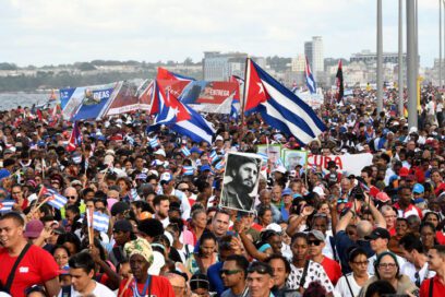 El pueblo cubano unido contra el imperialismo