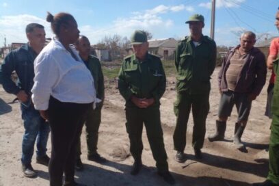 Visita Ramón Pardo Guerra comunidades costeras afectadas por  Rafael