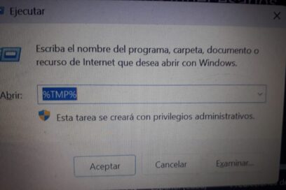 EN 500 CARACTERES Borrar archivos temporales evita lentitud en su computadora