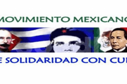 Mexicanos solidarios condenan bloqueo de EE.UU. a Cuba