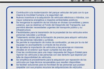 En vigor, política actualizada para comercializar vehículos (+video)