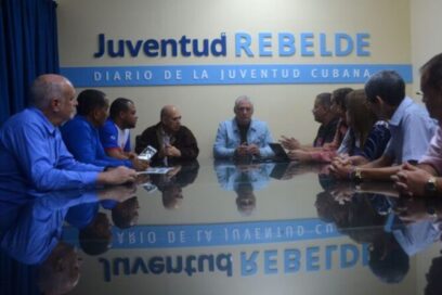 Visita Díaz-Canel nuevas sedes de instituciones de la prensa cubana (+video)