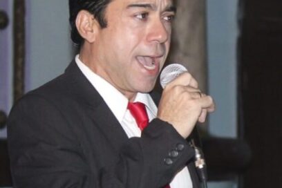 Bernardo Lichilín en el Museo de la Música
