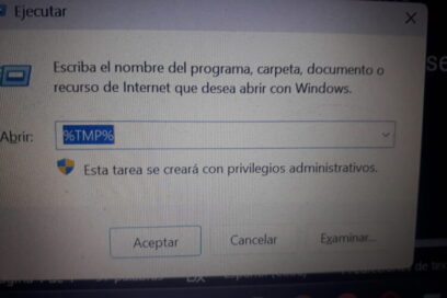 EN 500 CARACTERES Borrar archivos temporales evita lentitud en su computadora