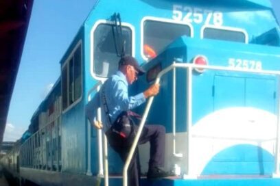 Funciona primera locomotora de Trenes Nacionales con reparación general (+video)