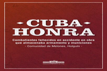 Lamenta Díaz-Canel muerte de oficiales, suboficiales y soldados