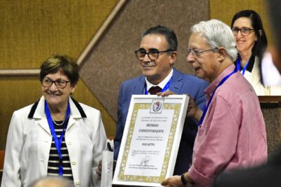 Otorgan a Frei Betto condición de la Academia de Ciencias de Cuba