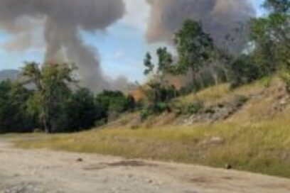 Informa el Minfar sobre incendio en municipio de Holguín