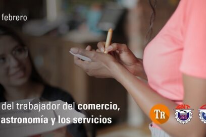 Homenaje al trabajador de Comercio, la Gastronomía y los Servicios