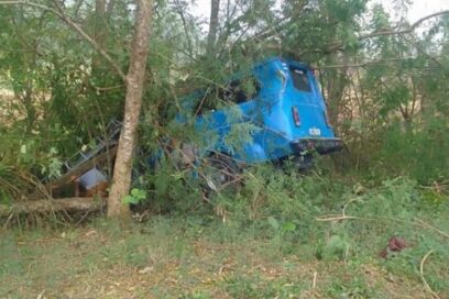 Reportan accidente en el kilómetro 334 de la Autopista Nacional