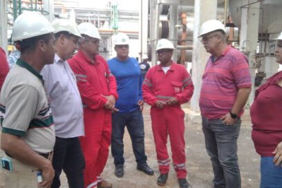 Chequeó ministro de Energía y Minas importantes objetivos en Cienfuegos
