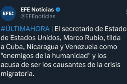 Rechaza Cuba declaraciones del secretario de Estado de EE. UU.