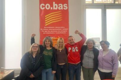 Sindicato francés CGT entrega donación de material de seguridad laboral