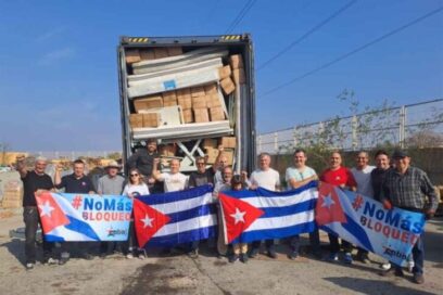 Contenedor solidario desde Valencia