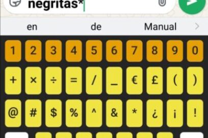 EN 500 CARACTERES Letras negritas en Whatsapp