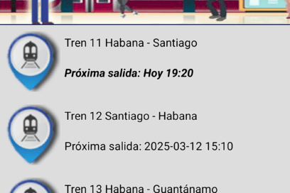 Aplicación Trenes presenta fallas por interrupciones eléctricas