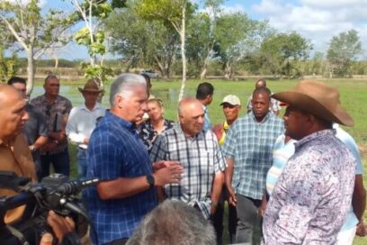 Recorre Díaz-Canel municipios de Las Tunas