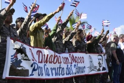 Presidente de Cuba lidera conmemoración patriótica en Duaba (+Video)
