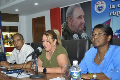 Sesiona en Cuba pasantía sindical internacional