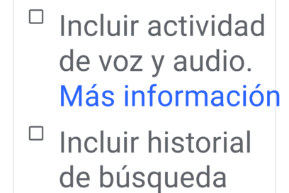 EN 500 CARACTERES Que Google no pueda acceder a voz ni audio