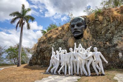 Concentración popular en la Colina Lenin