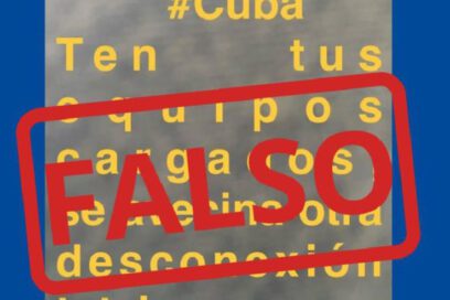 Desmienten acerca de supuesto apagón total