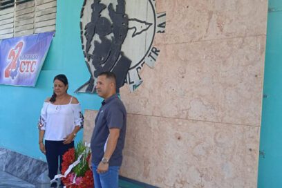 Homenaje a Lázaro Peña en Isla de la Juventud
