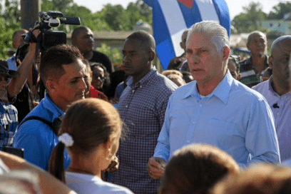 Díaz-Canel recorre sitios sociales, productivos y económicos de Pinar del Río