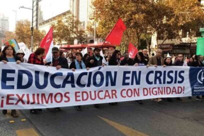 Profesores chilenos convocan paro nacional por mejoras laborales