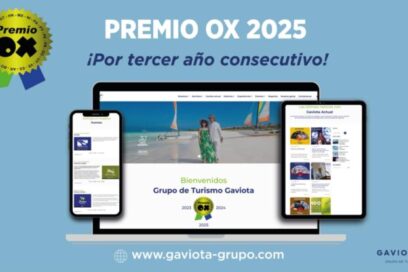 Premio Internacional a web de grupo turístico Gaviota
