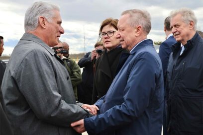 Díaz-Canel en San Petersburgo: “Me siento como en casa”