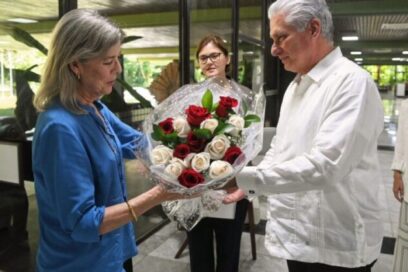Recibió Presidente de Cuba a Su Alteza Real Carolina, Princesa de Mónaco y Hannover