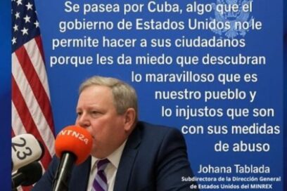 Cuba convoca a diplomático de EE. UU. por conducta irrespetuosa