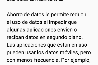 EN 500 CARACTERES Ahorrar datos móviles