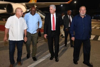 Díaz-Canel regresa a Cuba tras participar en cumbre euroasiática