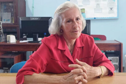 Profesora de su papá