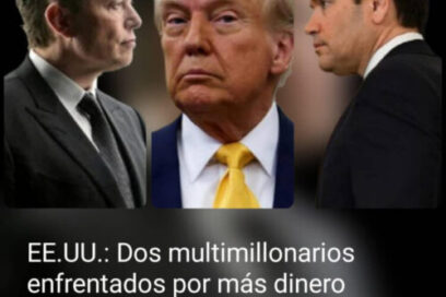 EE. UU.: Dos multimillonarios enfrentados por más dinero y poder