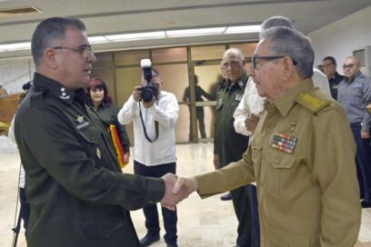 Presidieron Raúl y Díaz-Canel acto de ascenso en el Ministerio del Interior