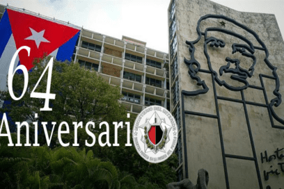 Presidente cubano saluda a Ministerio del Interior en aniversario 64