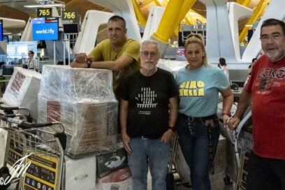 Envío desde España de material sanitario para Cuba
