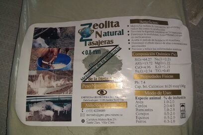 Planta de zeolita Tasajeras: Fertilizantes para la agricultura