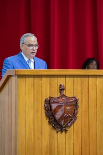 Presidente del Inder, Osvaldo Vento. Foto: Alejandro Acosta Hechavarría.